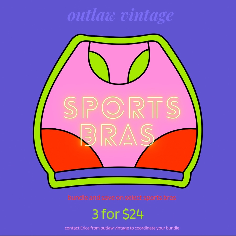 MIX + MATCH = SAVE! Sports Bra Bundle 3 for $24 Select Styles